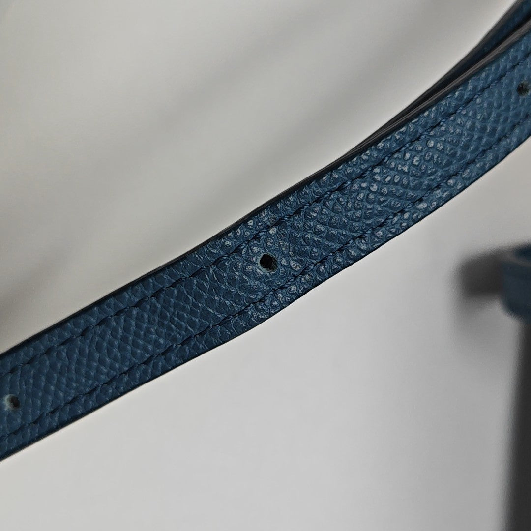 BELT Nano Calfskin Blue