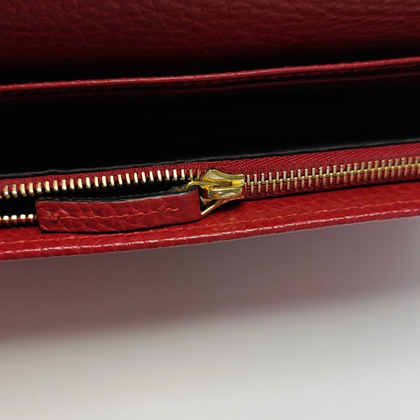 GG Marmont Mini Calfskin Red