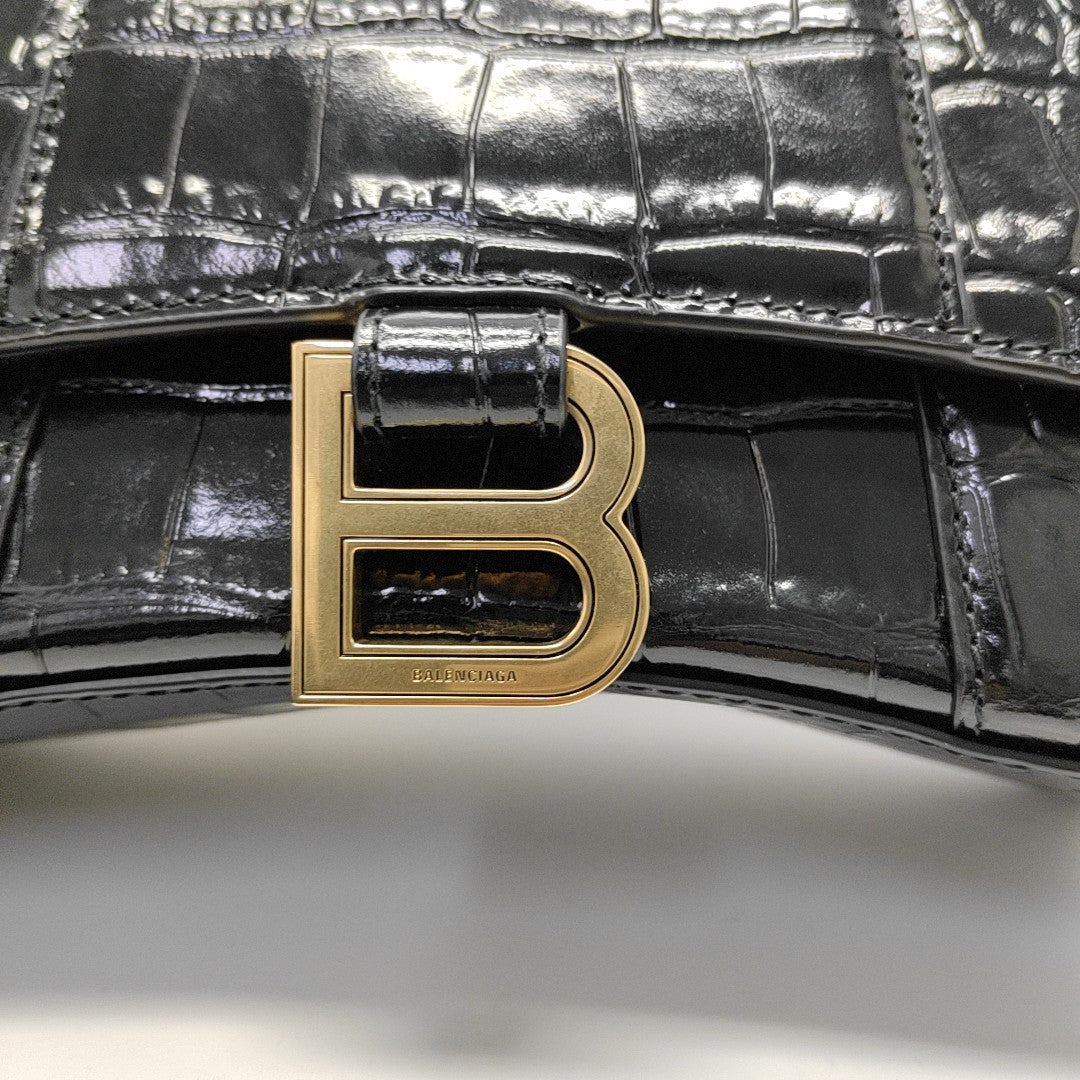 Hourglass XS Calfskin Black
