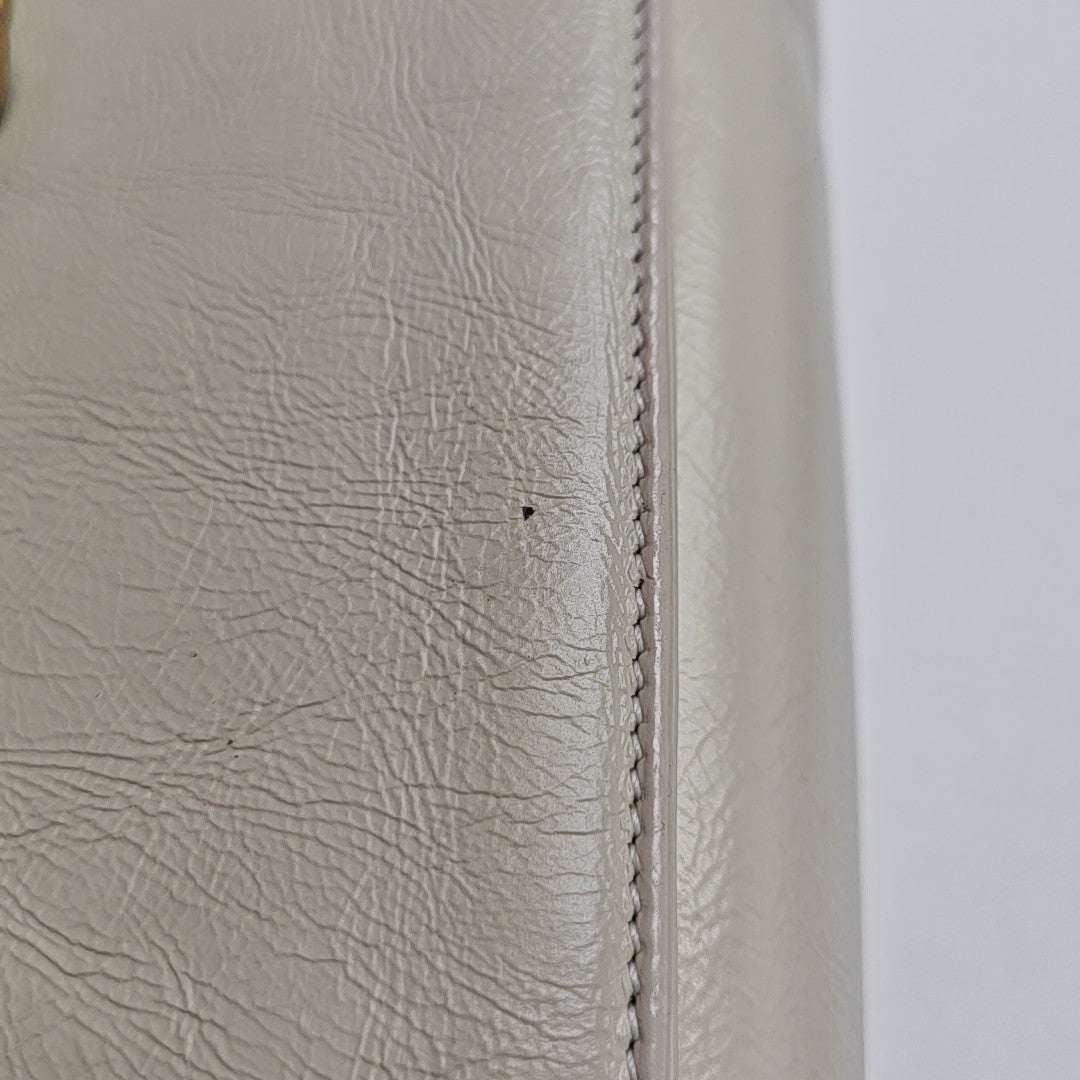 Calfskin Tote Bag Beige