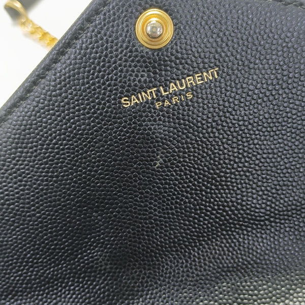 MONOGRAM WOC Chevron Calfskin Black