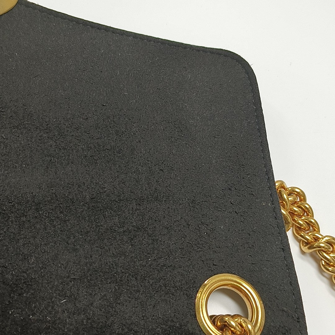 Calfskin Shoulder Bag Black