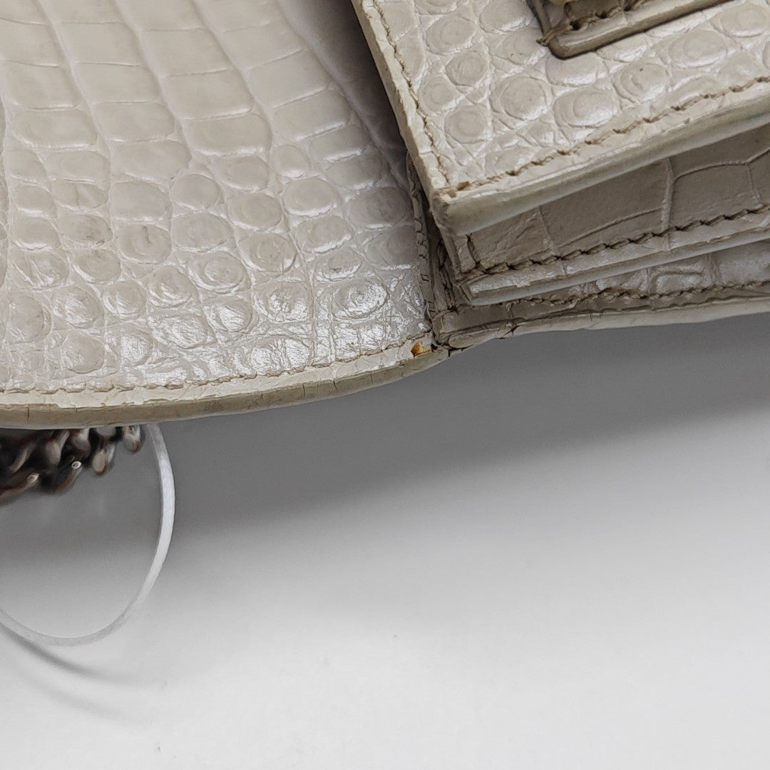 SUNSET Medium Calfskin Beige