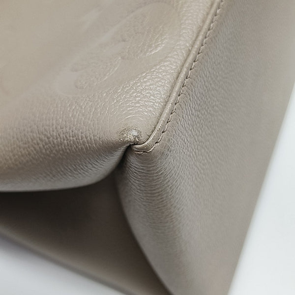 PALAIS GM Monogram Calfskin Gray