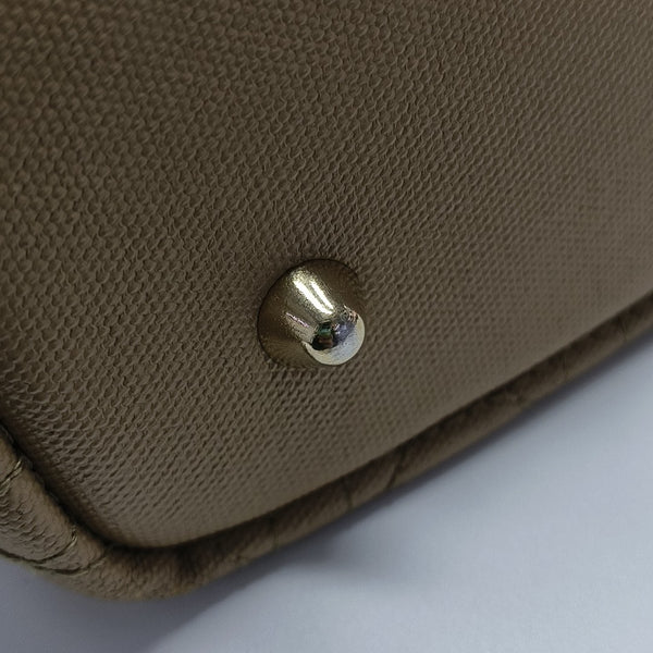 Panarea Quilted Coated Canvas Yellow