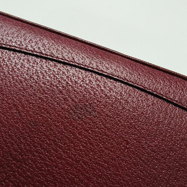 Calfskin Top Handle Bag Red
