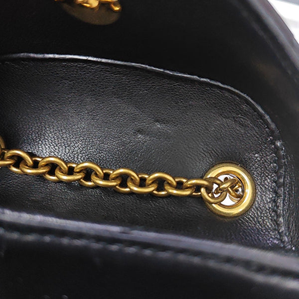 PUFFER Quilted Lambskin Black