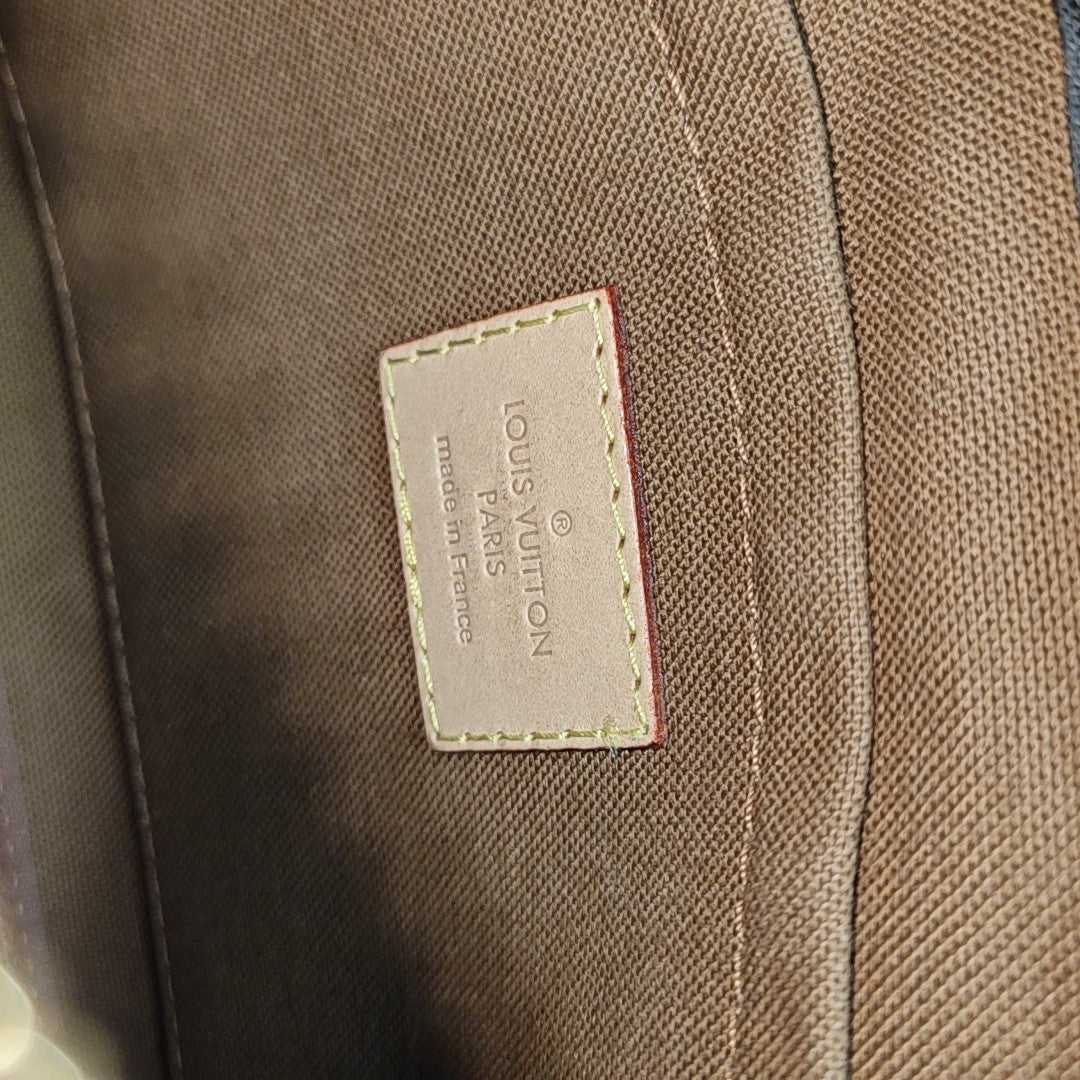 MULTI Monogram Coated Canvas Brown