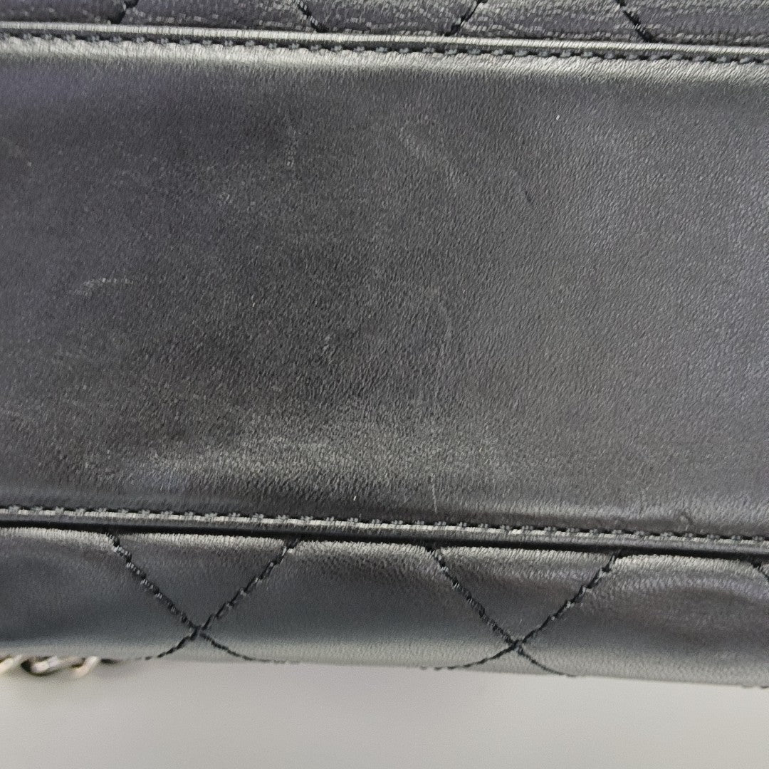 Quilted Lambskin Black