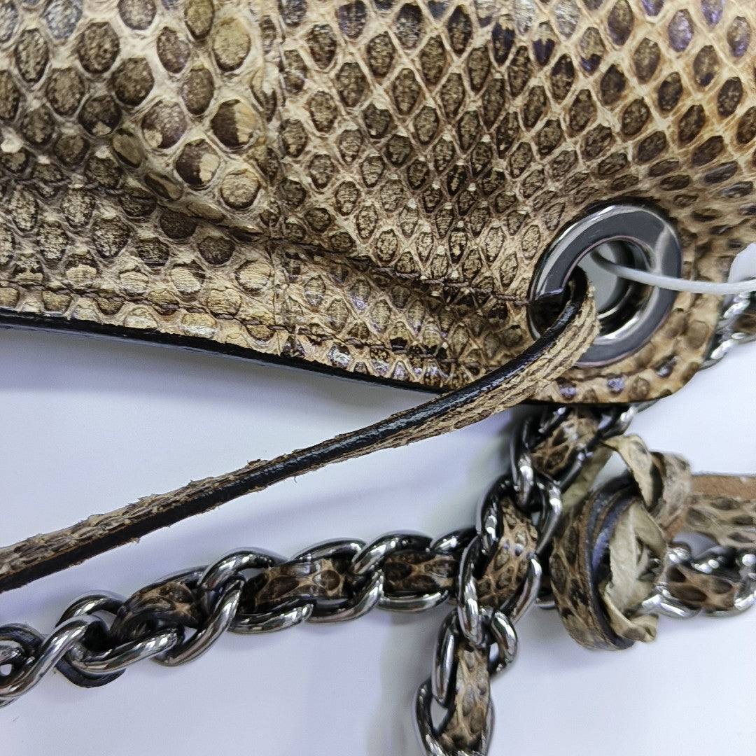 Canvas Shoulder Bag Beige