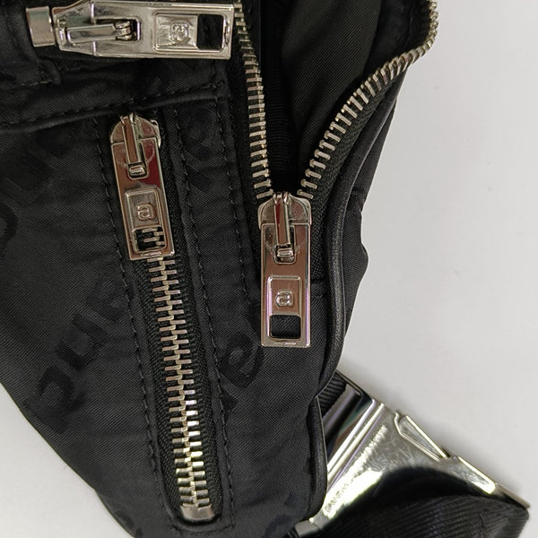 Fabric Belt Bag Black