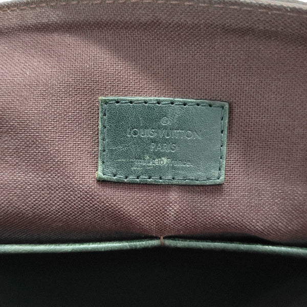 Monogram Coated Canvas Shoulder Bag Brown