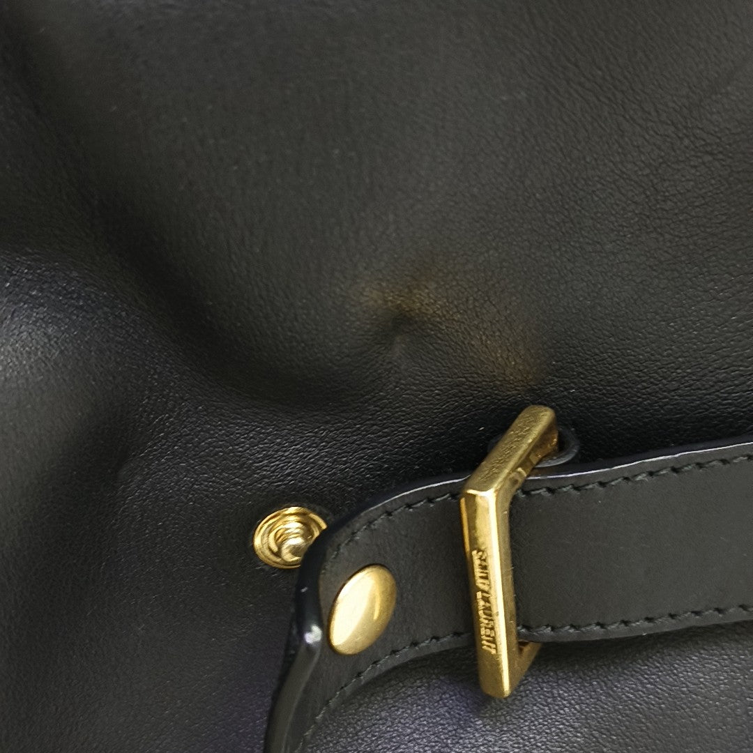 CHYC Y LIGNE Small Calfskin Black