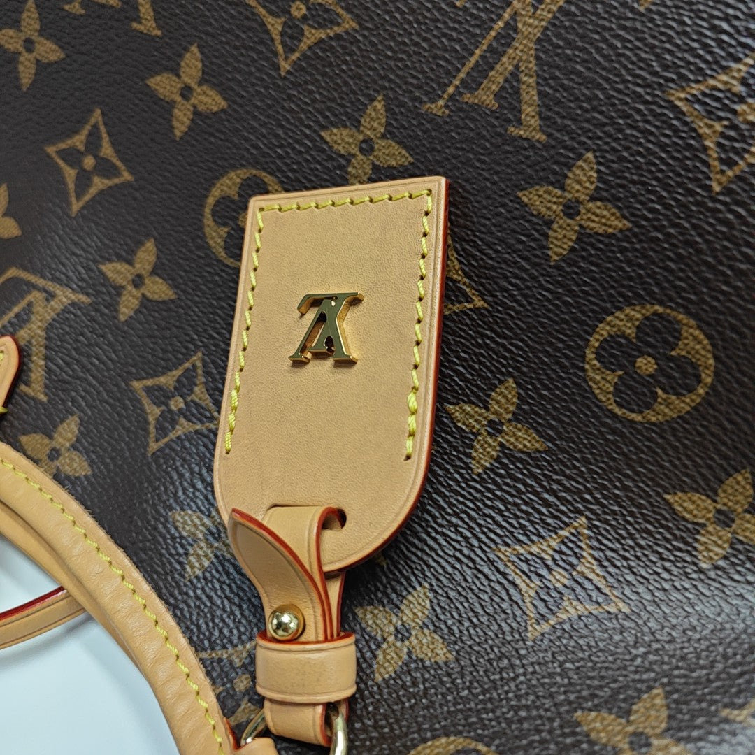 CARRYALL PM Monogram Coated Canvas Brown