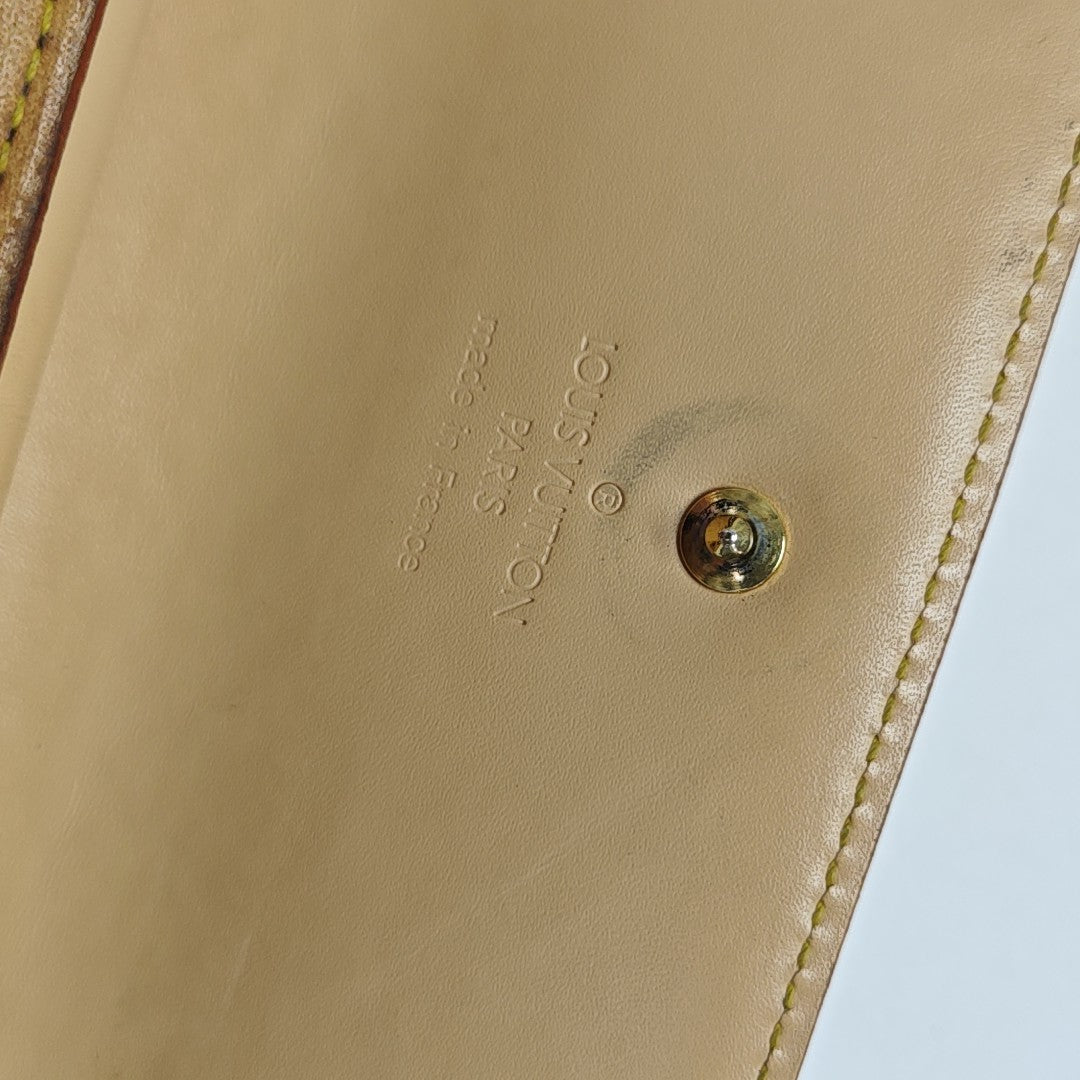 LV × TM INTERNATIONAL Monogram Coated Canvas White Wallet