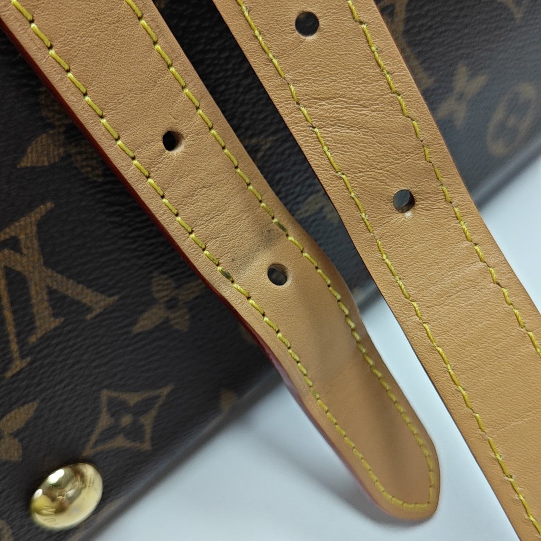 CARRYALL PM Monogram Coated Canvas Brown