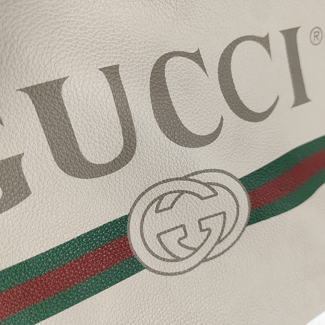 Print Calfskin White
