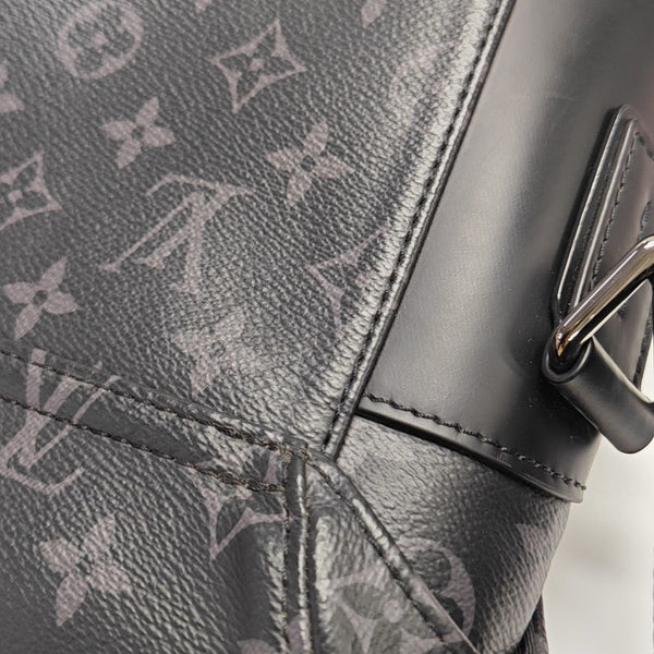 VOYAGER PM Monogram Coated Canvas Black