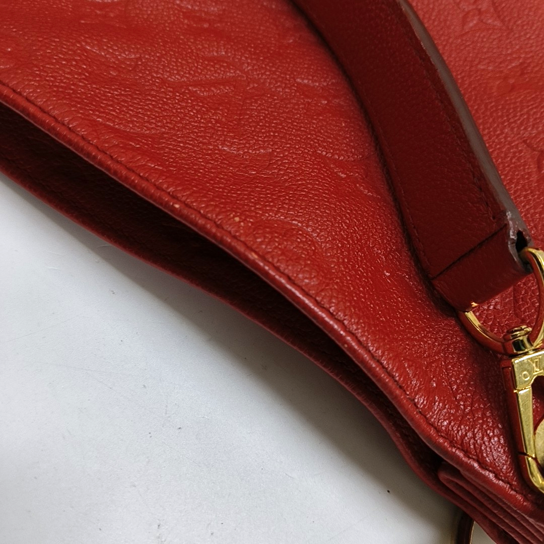 Monogram Calfskin Red