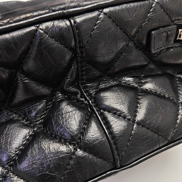 AQUARIUM Quilted Calfskin Black