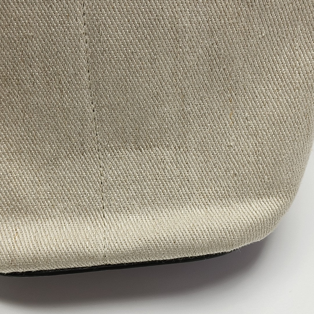 Canvas Bucket Bag Gray