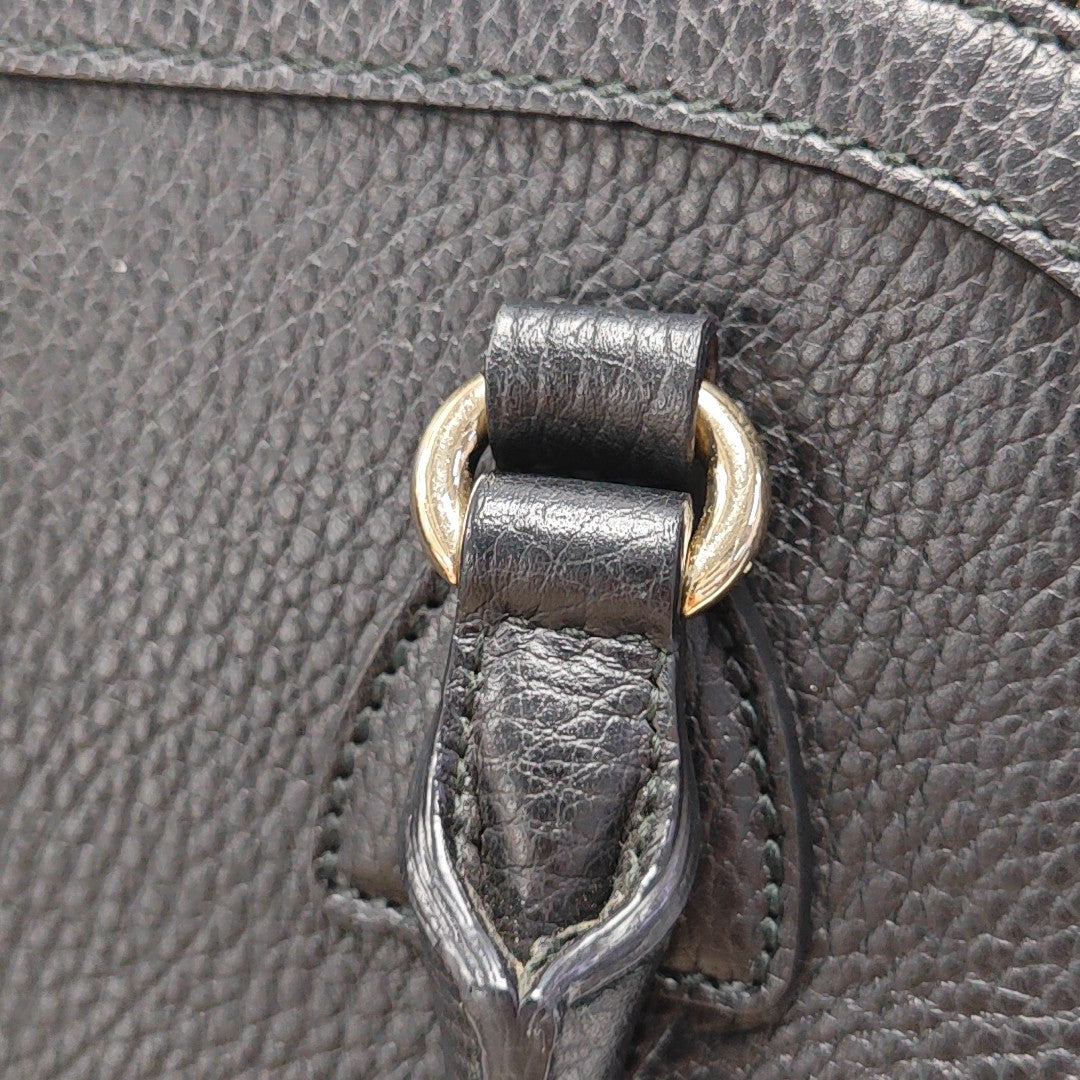 Dome Calfskin Black