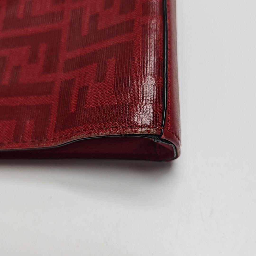 Runaway Coated Canvas Red