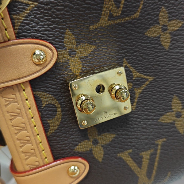 SIDE TRUNK PM Monogram Coated Canvas Brown