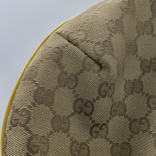 Monogram Coated Canvas Shoulder Bag Beige