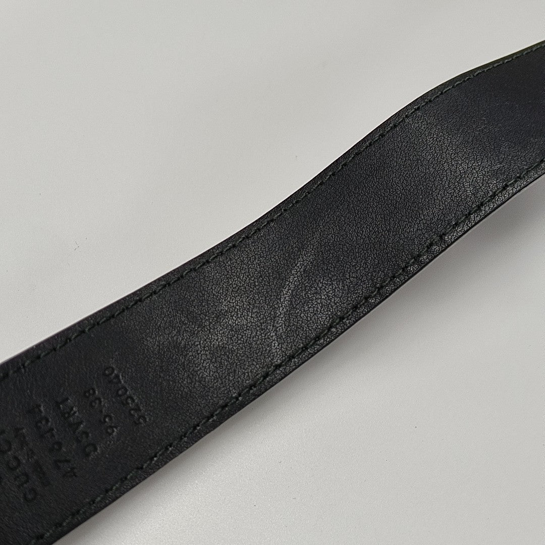GG Marmont Super Mini Quilted Calfskin Black