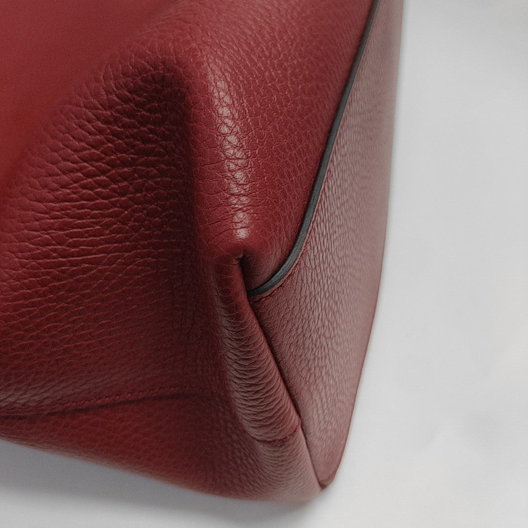 Bella Calfskin Red