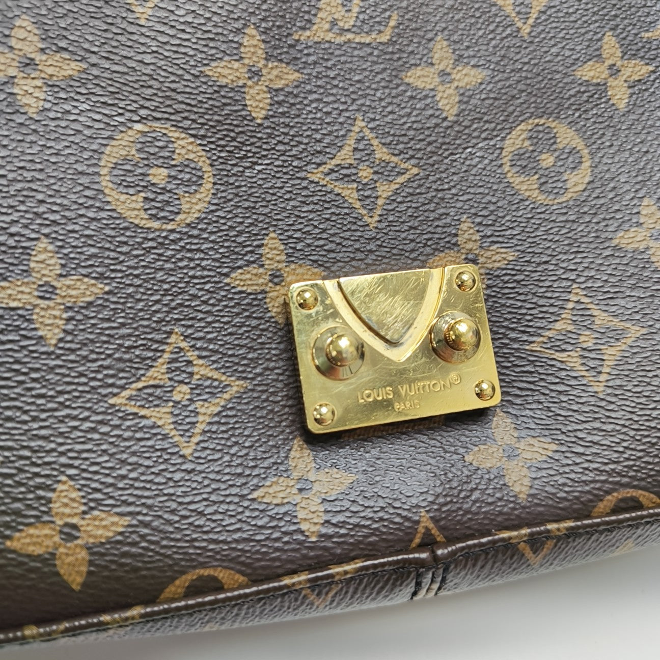 TRUNKIE Monogram Coated Canvas Brown