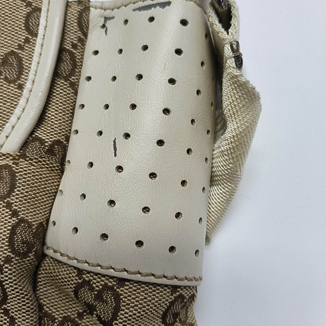 Monogram Canvas Crossbody Bag Large Black