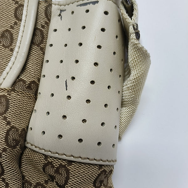Monogram Canvas Crossbody Bag Large Black