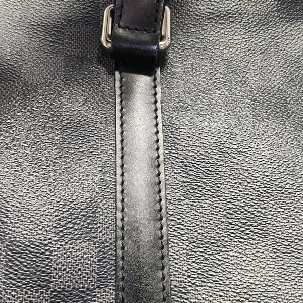 TADAO MM Damier Graphite Coated Canvas Gray
