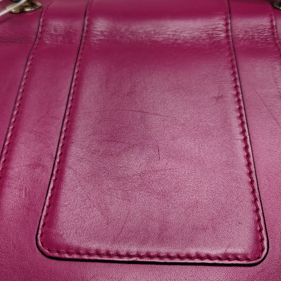 SERPENTI FOREVER Small Calfskin Red