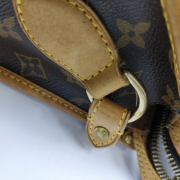 POPINCOURT Monogram Coated Canvas Brown