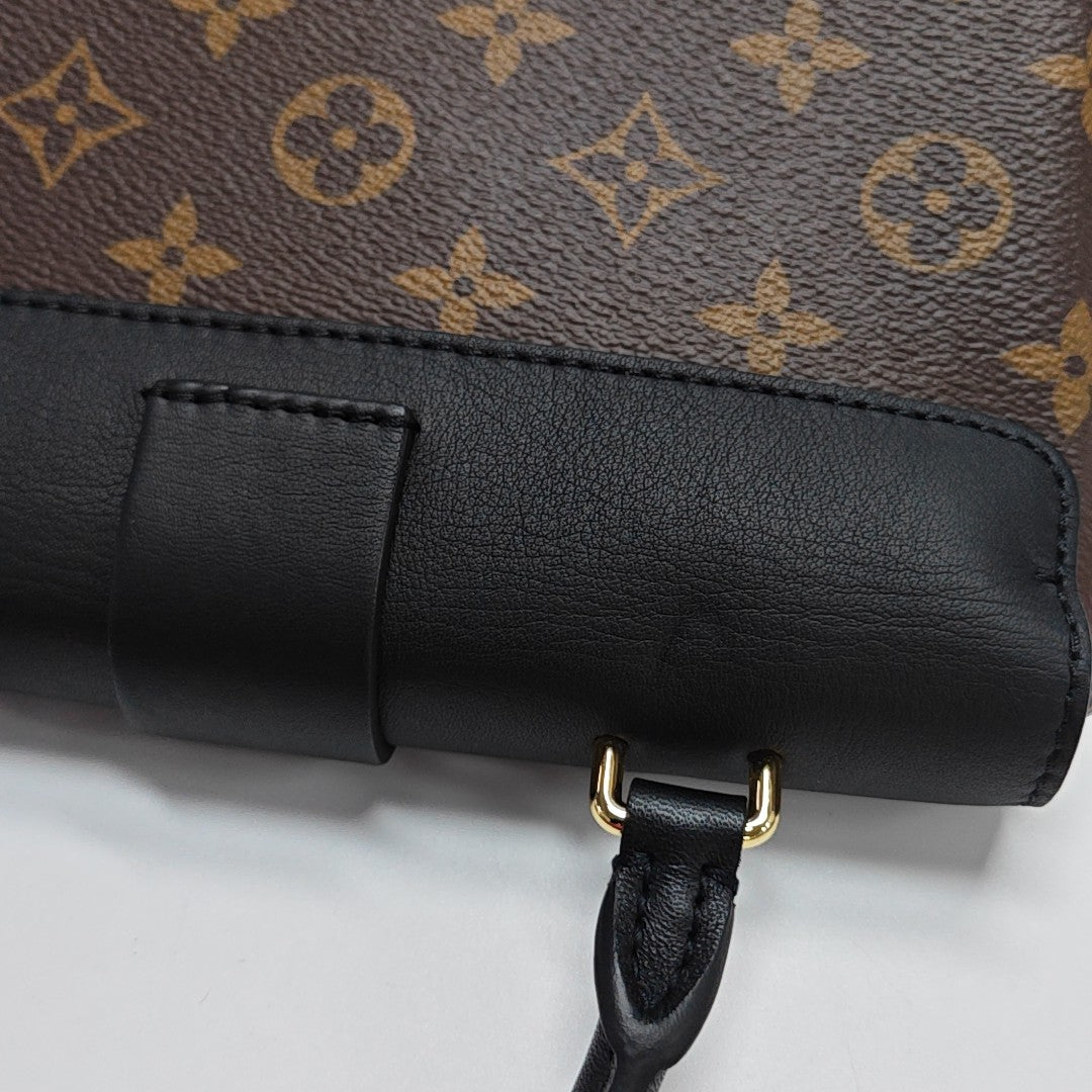 LOCKY BB Monogram Coated Canvas Brown