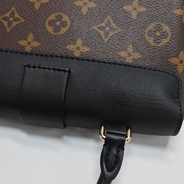 LOCKY BB Monogram Coated Canvas Brown