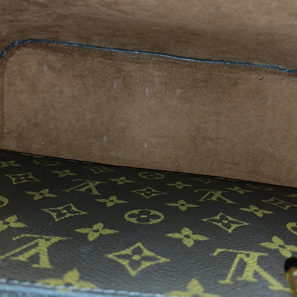 NÉONOÉ MM Monogram Coated Canvas Brown