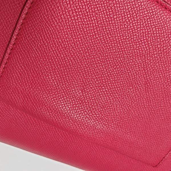 TROTTEUR Small Calfskin Red