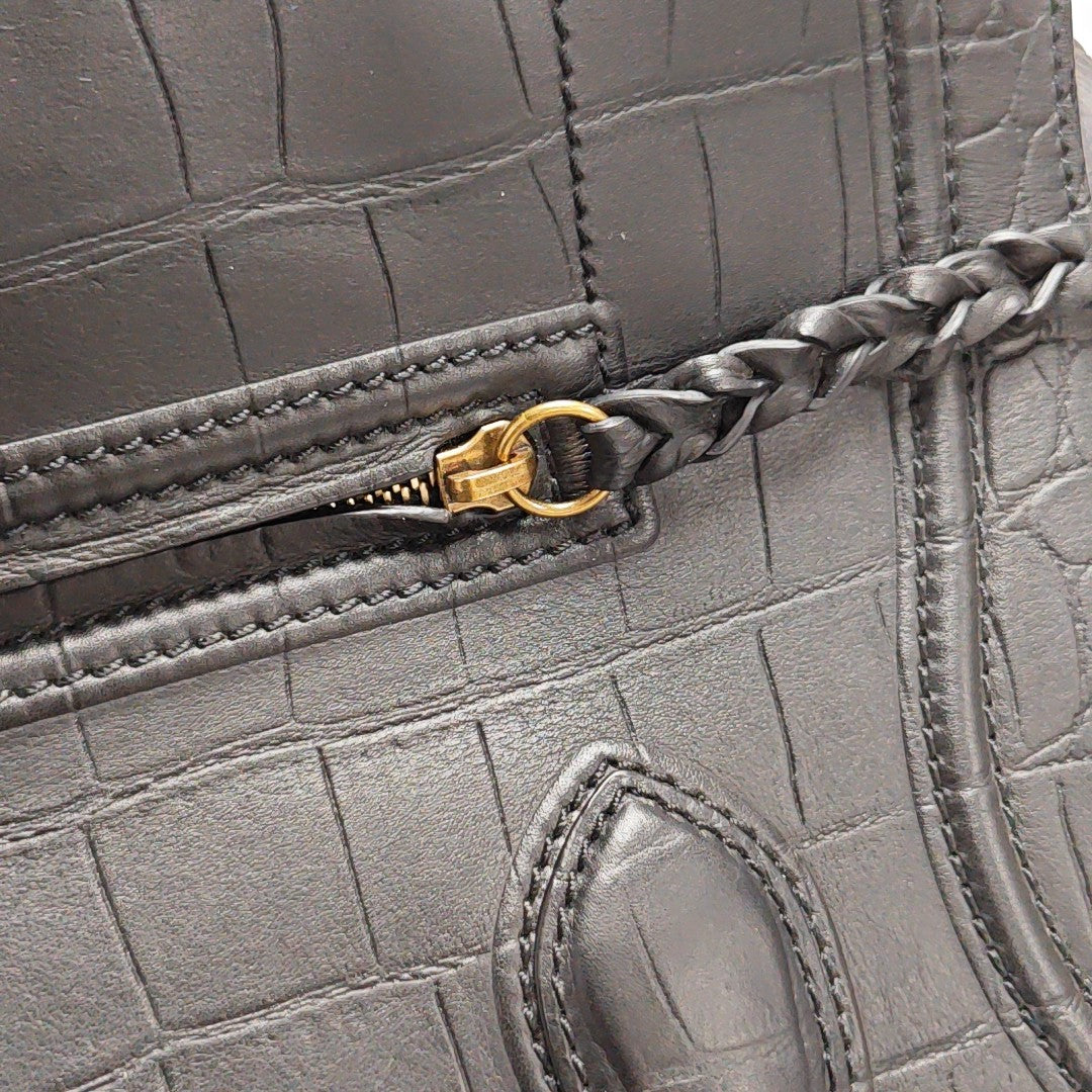 PHANTOM Medium Calfskin Black
