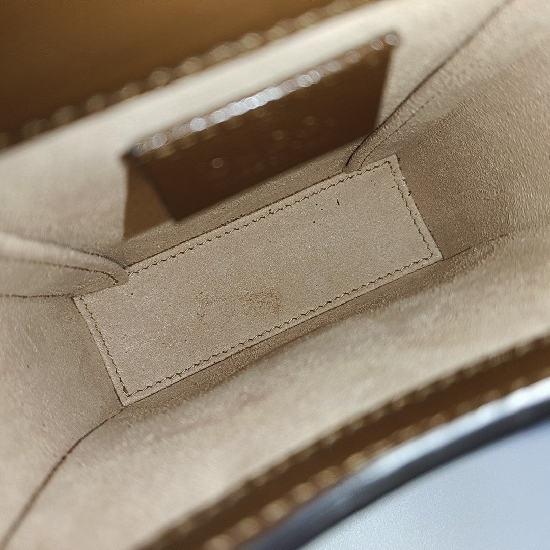 Horsebit 1955 Mini Coated Canvas Beige