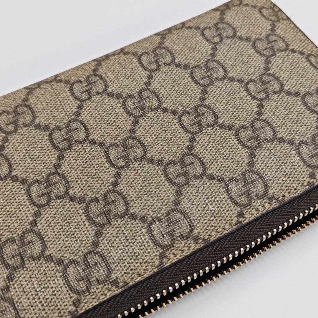 Monogram Coated Canvas Wallet Beige