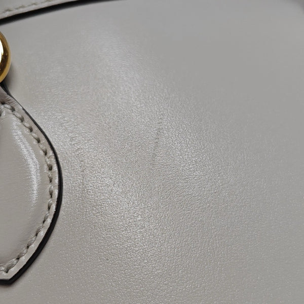 Horsebit 1955 Small Calfskin White