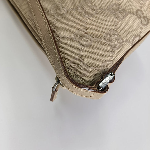 Monogram Canvas Top Handle Bag Beige