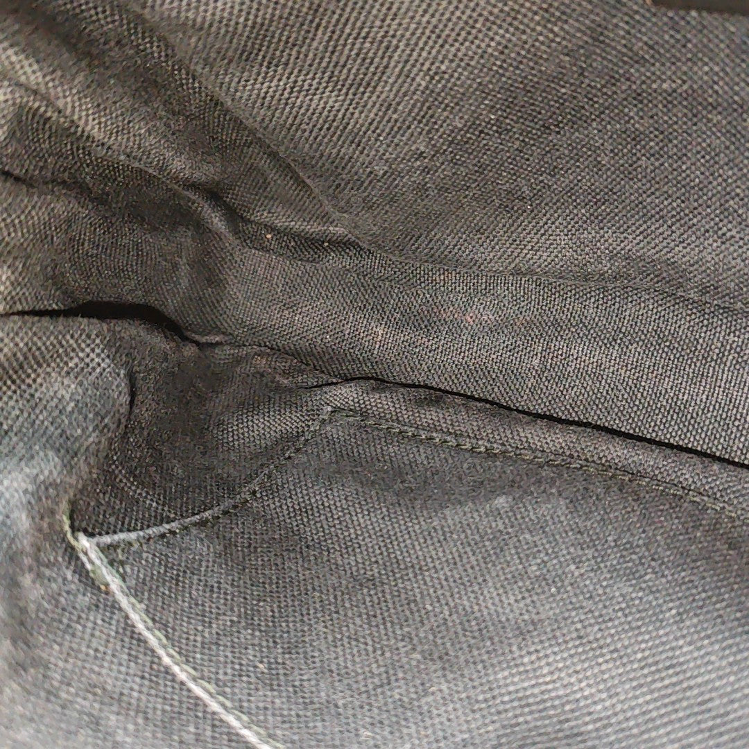 GG Supreme Monogram Coated Canvas Black