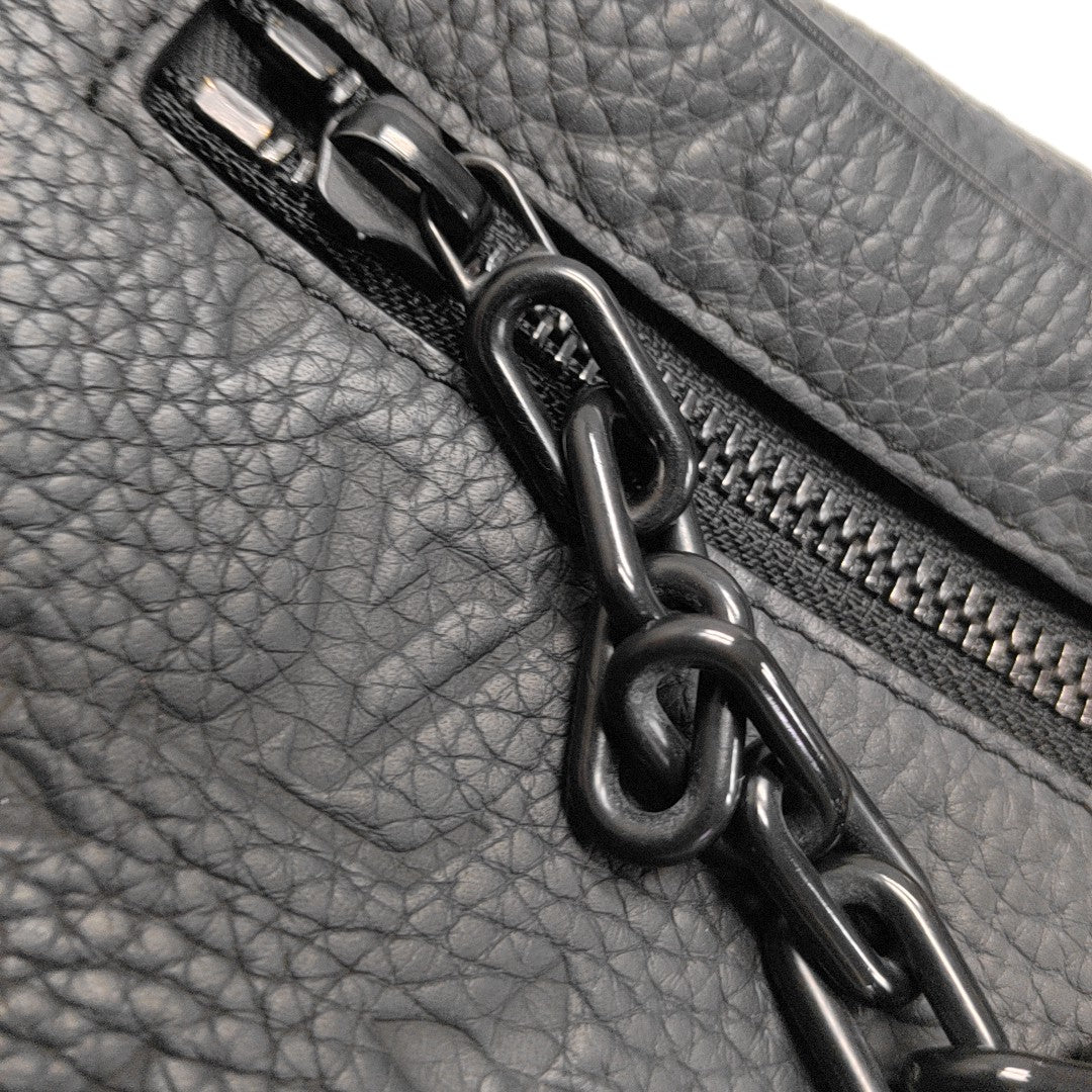 SOFT TRUNK Mini Monogram Calfskin Black