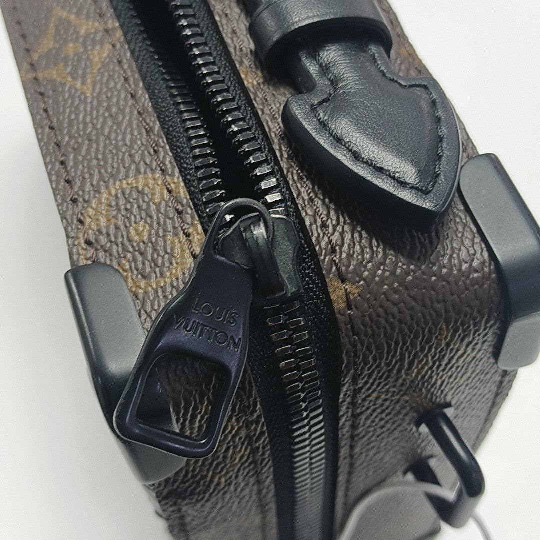 SOFT TRUNK Monogram Coated Canvas Brown