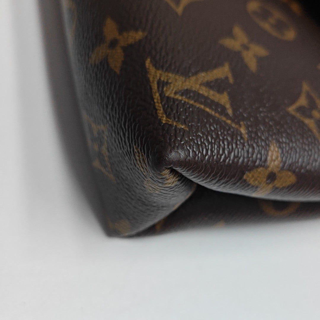 PALLAS BB Monogram Coated Canvas Brown
